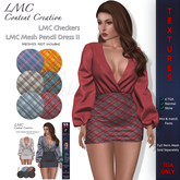 LMC TGA - Pencil Dress II - Checkers