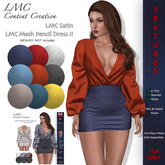 LMC TGA - Pencil Dress II - Satin