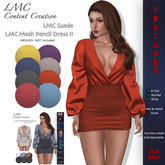 LMC TGA - Pencil Dress II - Suede