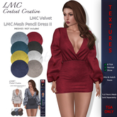 LMC TGA - Pencil Dress II - Velvet