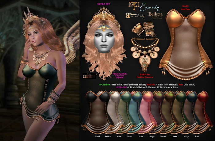 FDD Stories *Eurwen* Tunic Mint