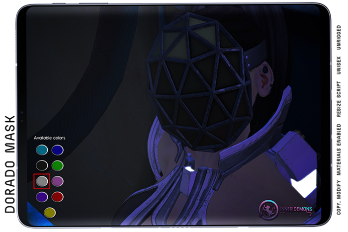 {ID} Dorado Mask White