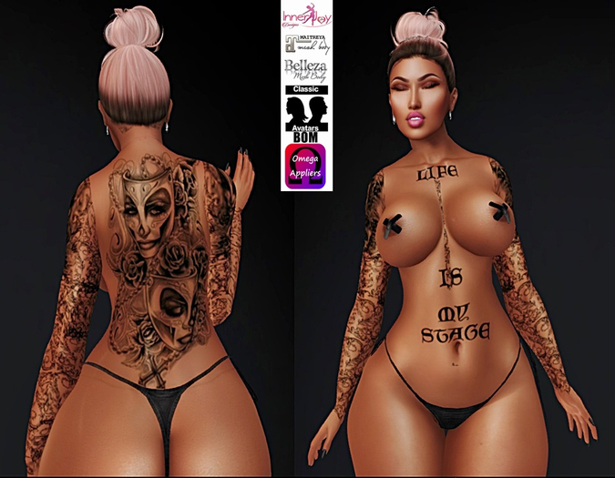 Masked Tattoo Pac*IJL* {ADD ME}