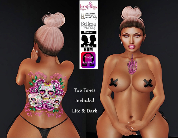 Lady Rider Tattoo Pac*IJL* {ADD ME}