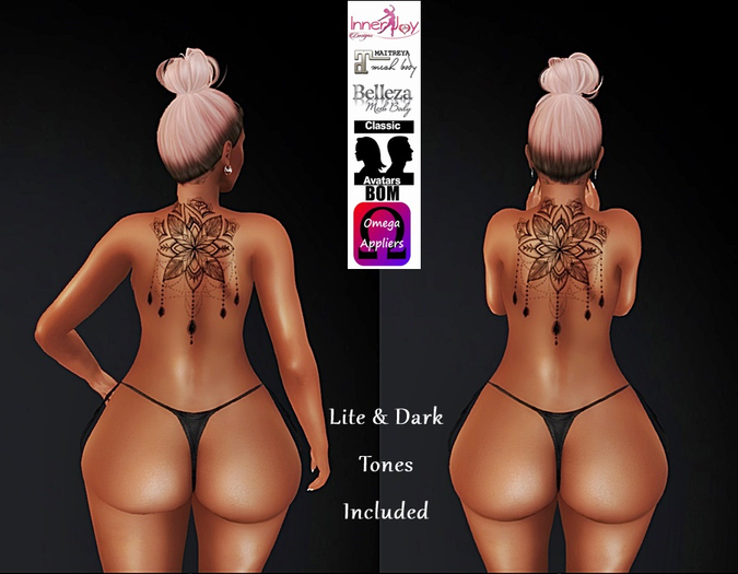 Henna Neck Tattoo Pac*IJL* {ADD ME}