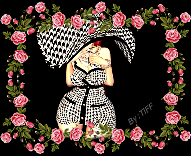  $ Hailey Perfection Houndstooth Dress