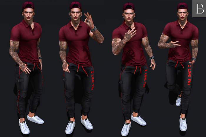 [BAD] Stand Man #3 (Static pose Bento)