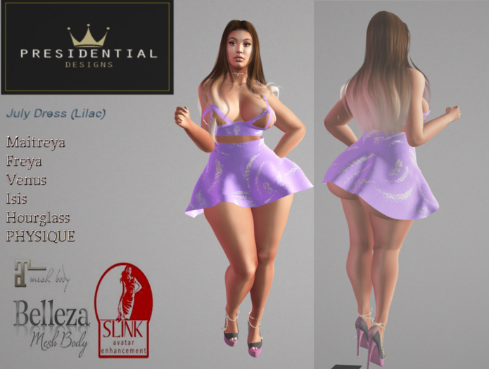 [PD] July Dress Lilac dp