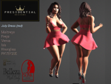 [PD] July Dress red dp