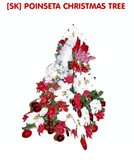 [SK] POINSETA CHRISTMAS TREE
