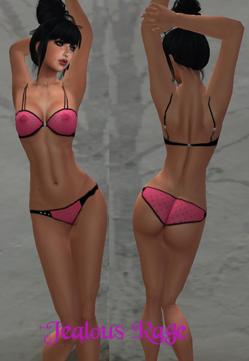 Jealous Rage flirt Pink Dollarbie