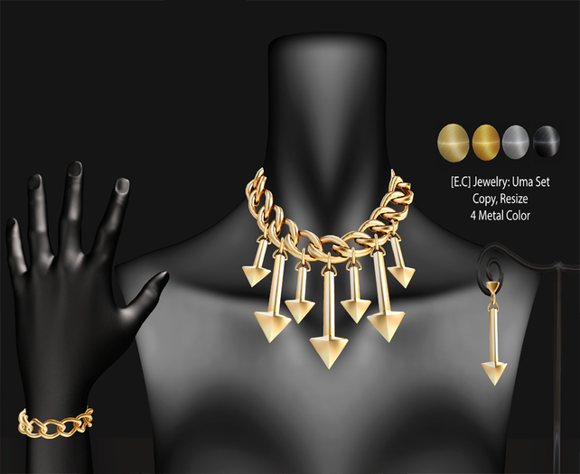 [E.C] Jewelry: Uma Set