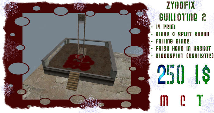 ZYGOFIX guillotine 2 (boxed)  LOWER PRICE NOW!!