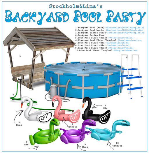 Stockholm&Lima:Pool Dino (Theirs) bxd