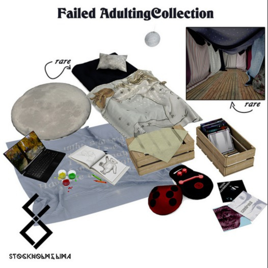 Stockholm&Lima:Failed Adulting Floor Rug