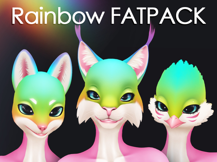 Happy Paw - RAINBOW FATPACK