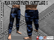 [PF] MAN JOGGER PANTS - CAMUFLAGE