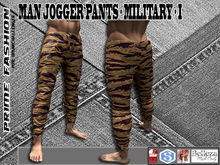 [PF] MAN JOGGER PANTS - MILITARY I