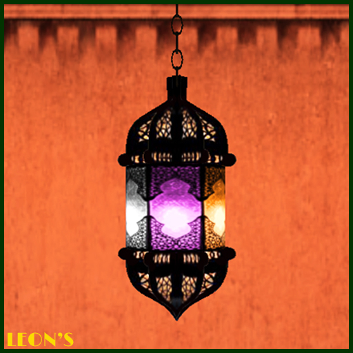 Moroccan "Treya" Multicolored Stained Glass Lantern - RESIZE COPY