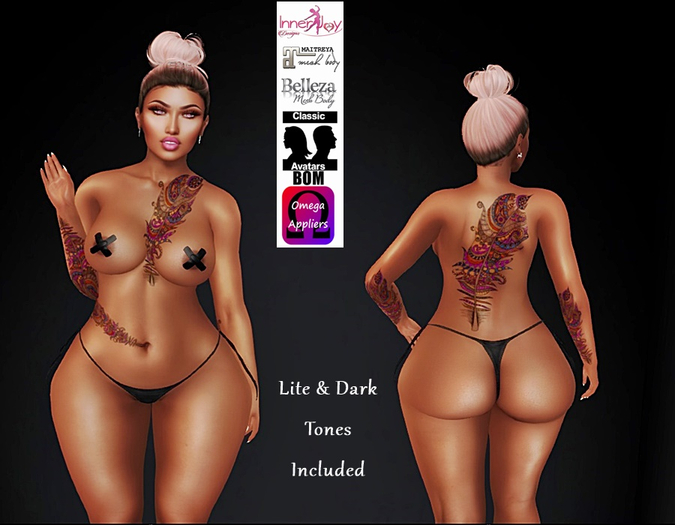 Feather Tattoo Pac*IJL* {ADD ME}