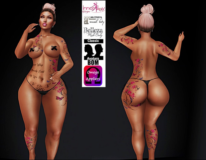 Butterfly Fling Tattoo Pac*IJL* {ADD ME}