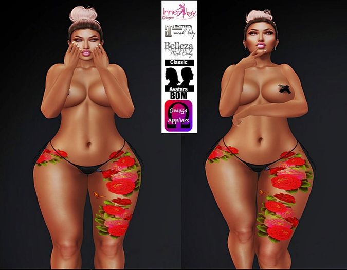 Bud Roses Tattoo Pac*IJL* {ADD ME}