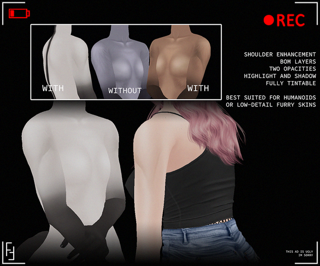 Found Footage - Shoulder Enhancement BOM Tattoos