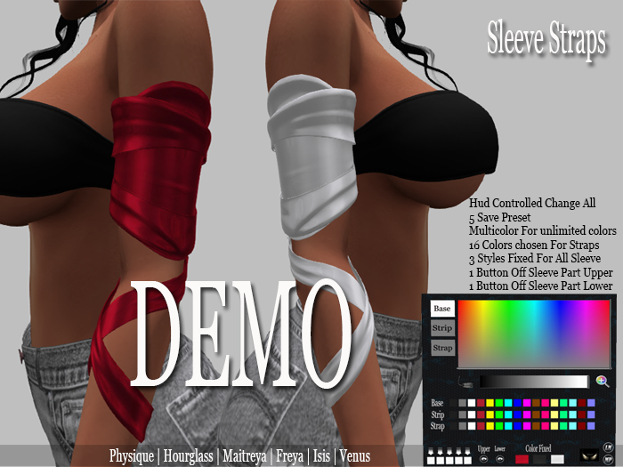 .::Arkan::. Sleeve Straps + Fitmesh DEMO