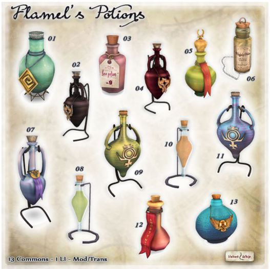 [V/W] Flamel's Potions GACHA C10