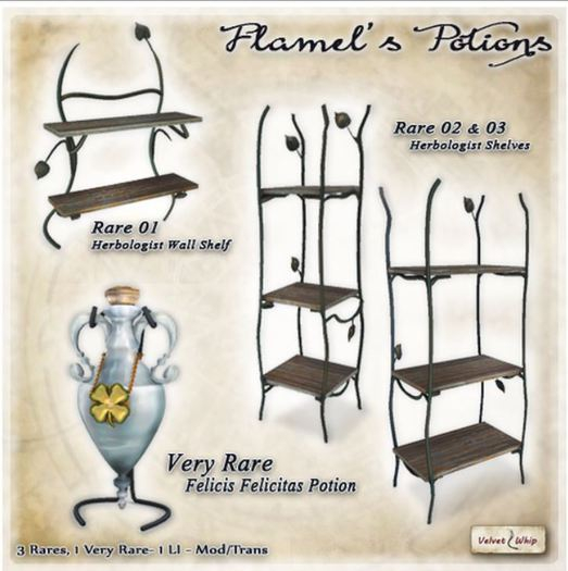 [V/W] Flamel's Potions GACHA 03 RARE