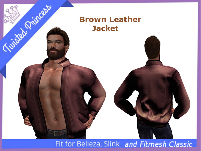 TP - Brown Leather Jacket 