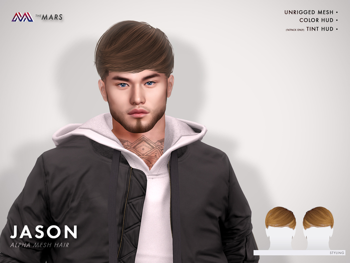 theMARS - Hair Jason - Reds (PACKED)