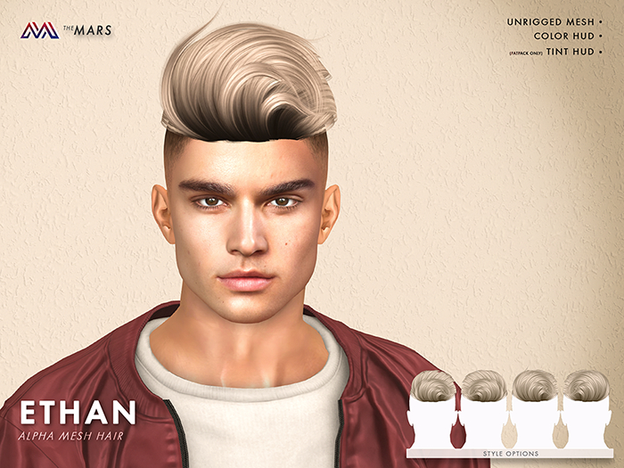 theMARS - Hair Ethan - Reds (PACKED)