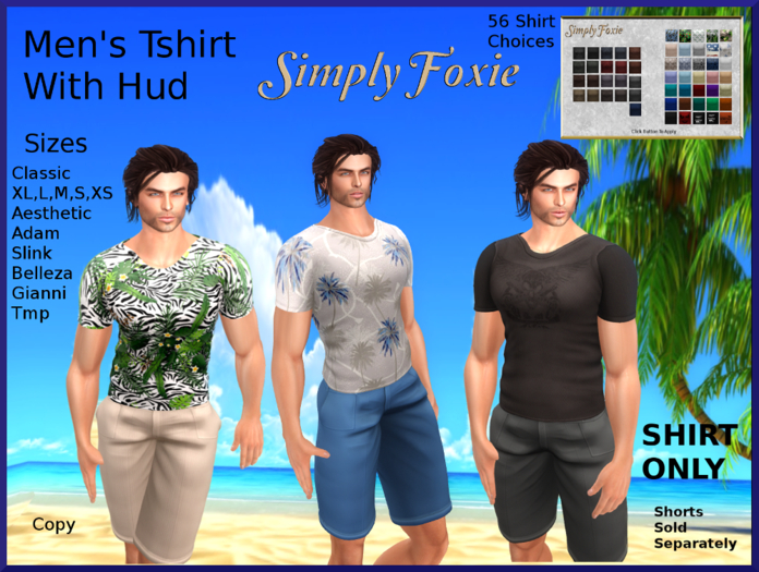 Men's Tshirt With Hud (Boxed)