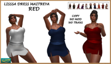 LISSSA DRESS MAITREYA RED