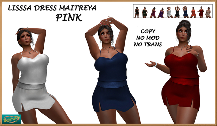 LISSSA DRESS MAITREYA PINK