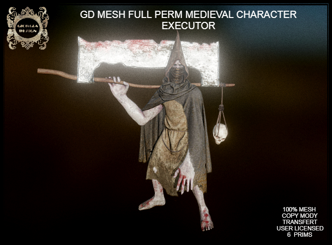 GD MESH FULL PERM MEDIEVAL CHARACTER EXECUTOR