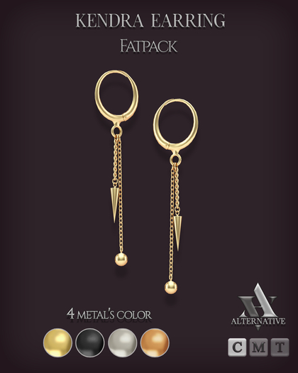 [AlternatiVe] Fatpack Kendra Earring