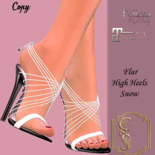 (CNS) Flur High Heels Snow
