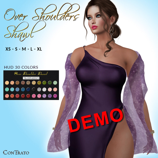 [ConTrato] Over Shoulders Shawl DEMO