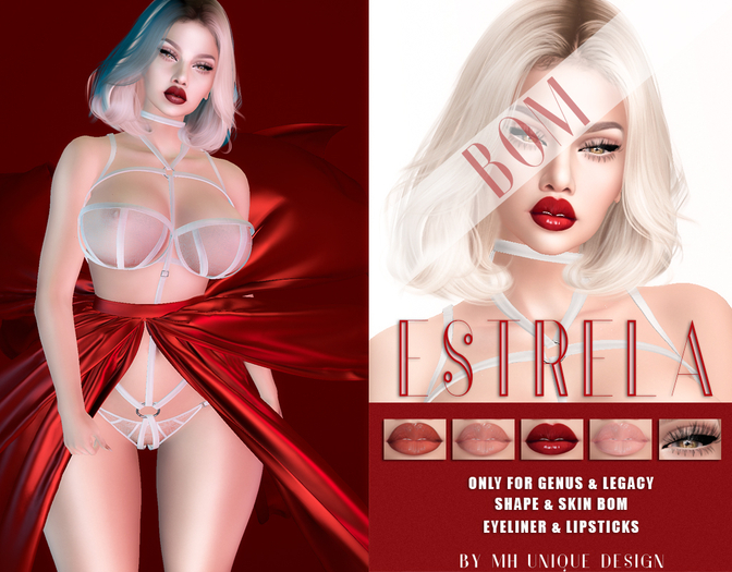  MH-Estrela Shape & Skin BOM for Genus Strong & Legacy Body