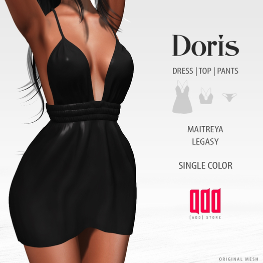 [ADD] Doris Dress - Graphite