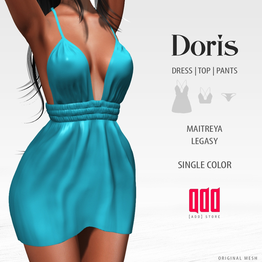 [ADD] Doris Dress - TurquoiseC