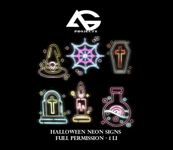 AG - Neon Halloween Set 2