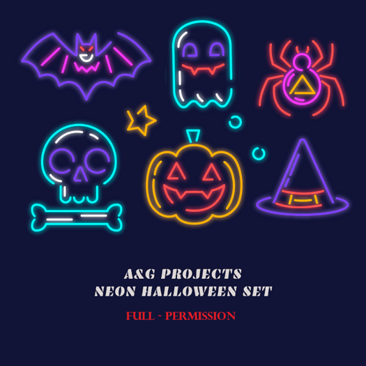 AG - Neon Halloween Set 1