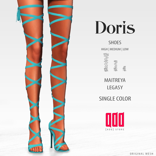 [ADD] Doris Shoes - TurquoiseC