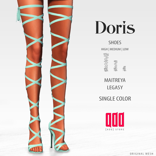 20424 [ADD] Doris Shoes - TurquoiseLight