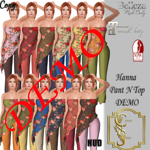 (CNS)Hanna Top and Pant DEMO