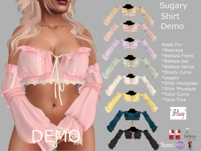 *BSASSY* SUGARY SHIRT DEMO