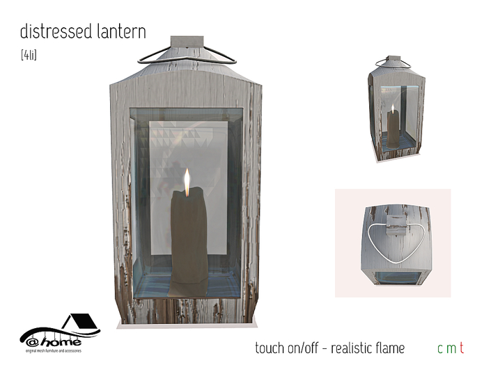 @home: distressed lantern [add me]
